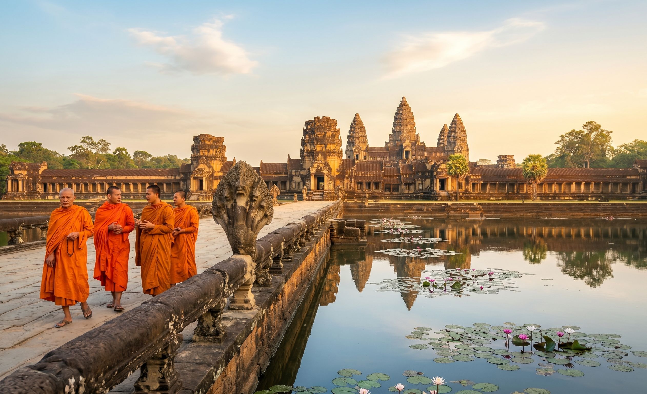 Angkor Wat at sunrise